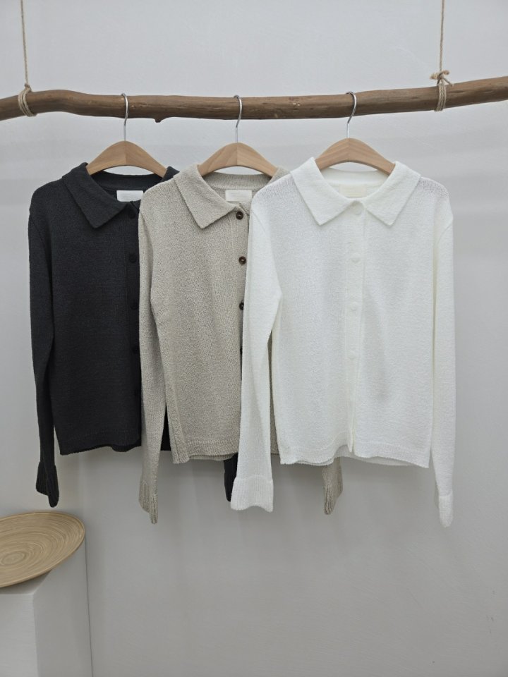 Most - Korean Women Fashion - #momslook - Clair Collar Knit