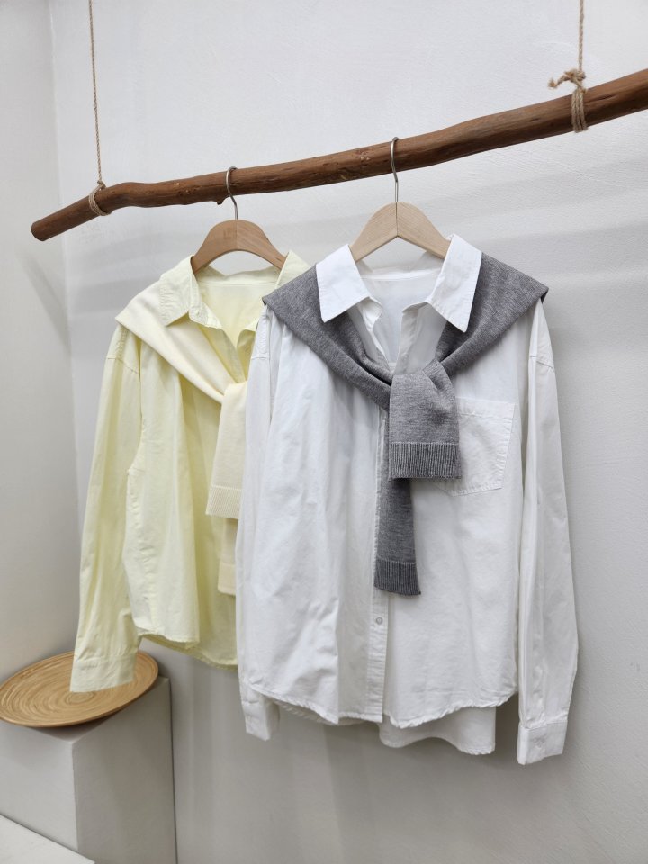 Most - Korean Women Fashion - #restrostyle - Begin Shirt Set