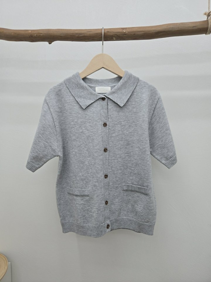 Most - Korean Women Fashion - #thelittlethings - Nick Collar Short Sleeve Tee - 2
