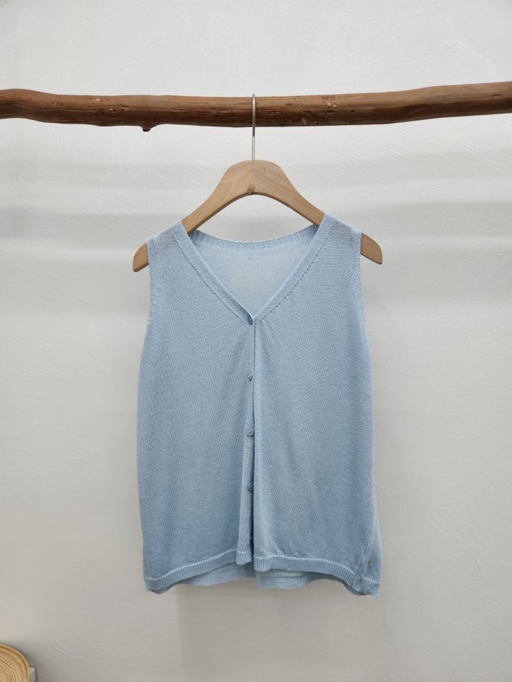 Most - Korean Women Fashion - #womensfashion - Add Sleeveless Top - 4