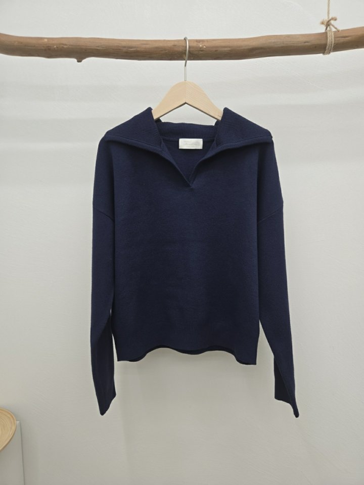 Most - Korean Women Fashion - #womensfashion - Pulse Collar Knit - 2