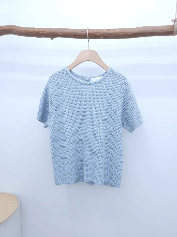 Most - Korean Women Fashion - #womensfashion - Cami Short Sleeve Knit - 2