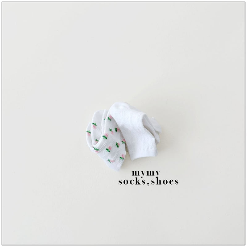 My Socks - Korean Children Fashion - #discoveringself - Strawberry Set