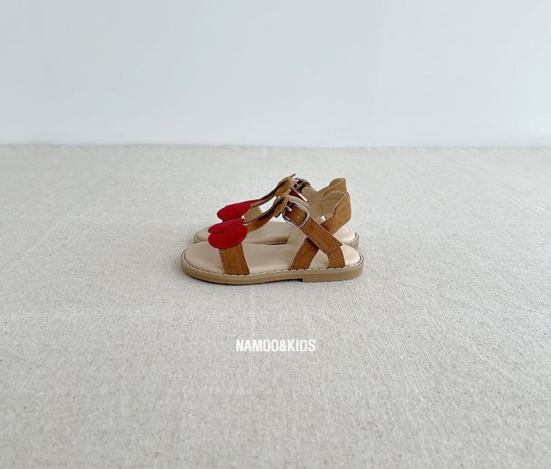 Namoo & Kids - Korean Children Fashion - #Kfashion4kids - Cherry Sandals - 9