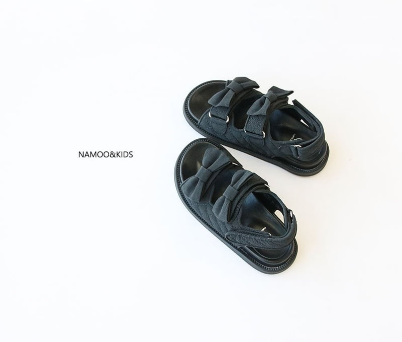 Namoo & Kids - Korean Children Fashion - #kidzfashiontrend - Cami Ribbon Velcro Sandals - 4