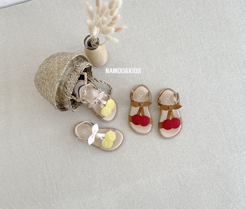 Namoo & Kids - Korean Children Fashion - #childofig - Cherry Sandals
