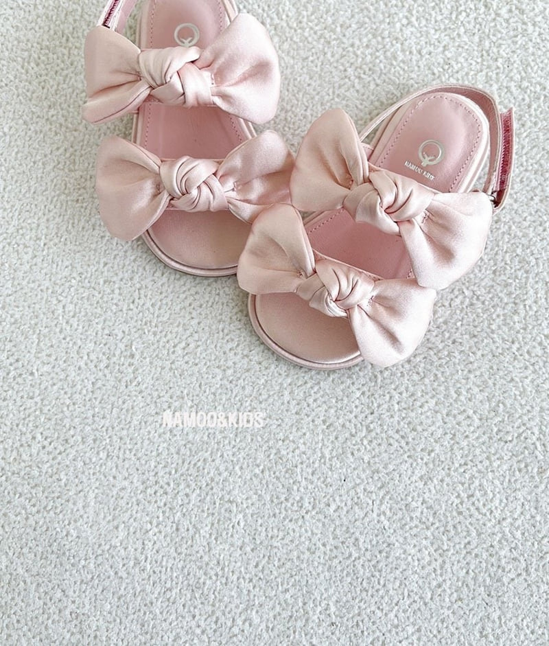 Namoo & Kids - Korean Children Fashion - #childrensboutique - Soy Ribbon Sandals - 6