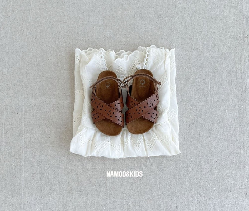 Namoo & Kids - Korean Children Fashion - #childrensboutique - Cream Sandals - 5