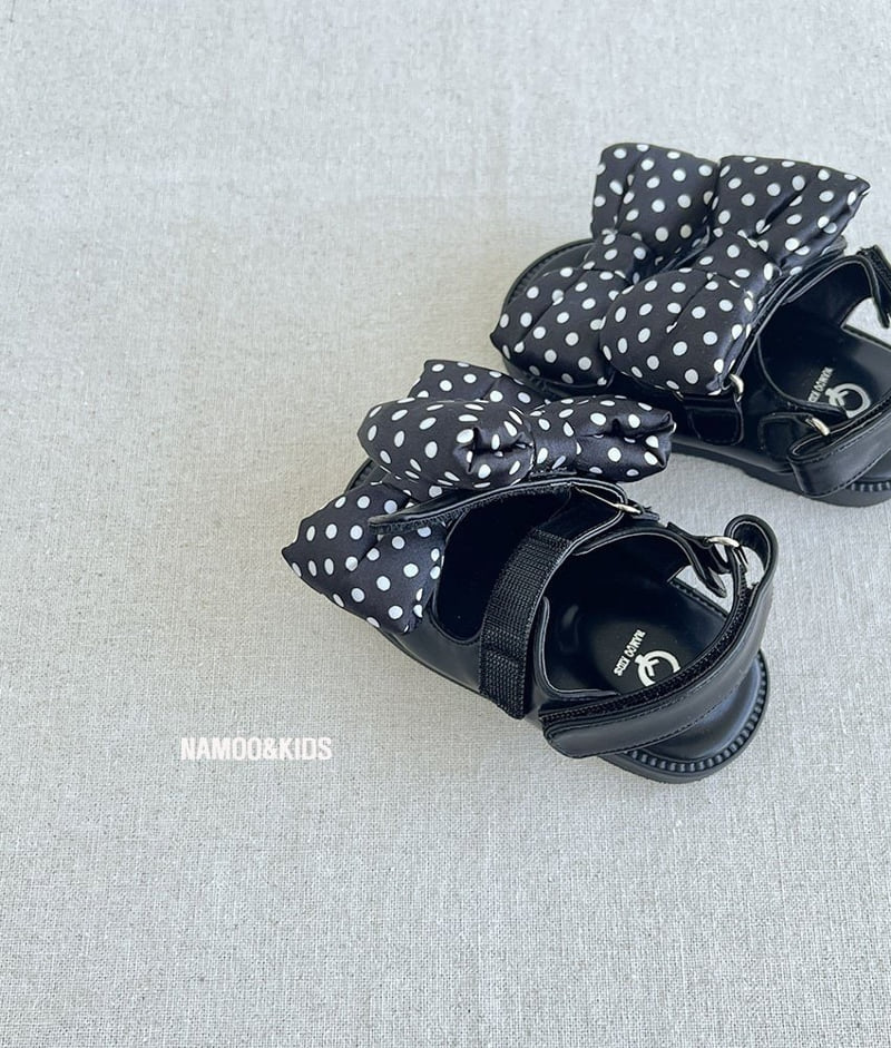 Namoo & Kids - Korean Children Fashion - #childofig - Pudding Ribbon Sandals - 4