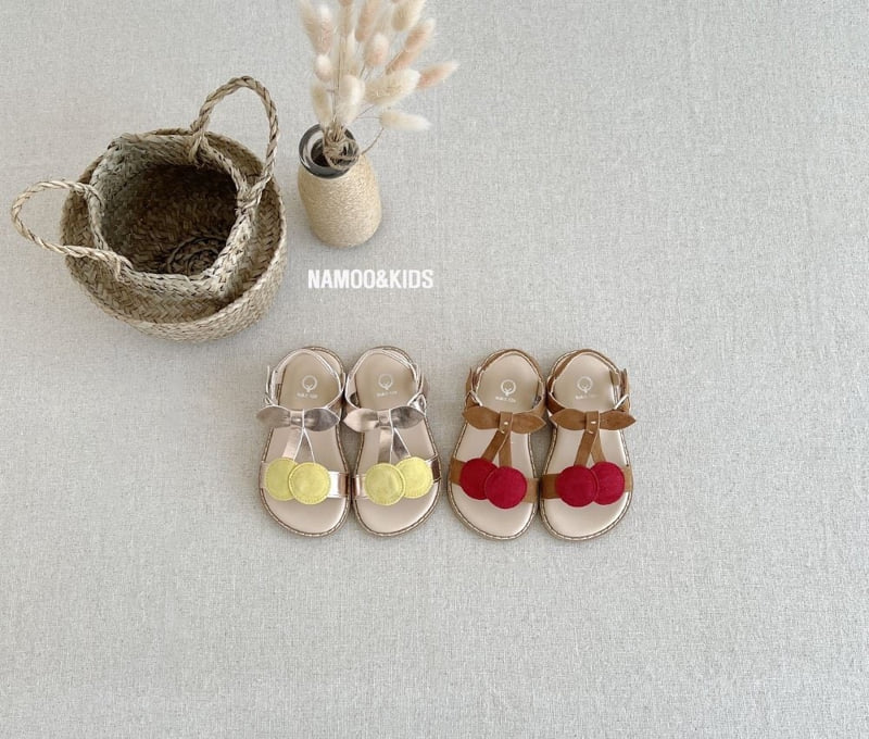 Namoo & Kids - Korean Children Fashion - #childrensboutique - Cherry Sandals - 2