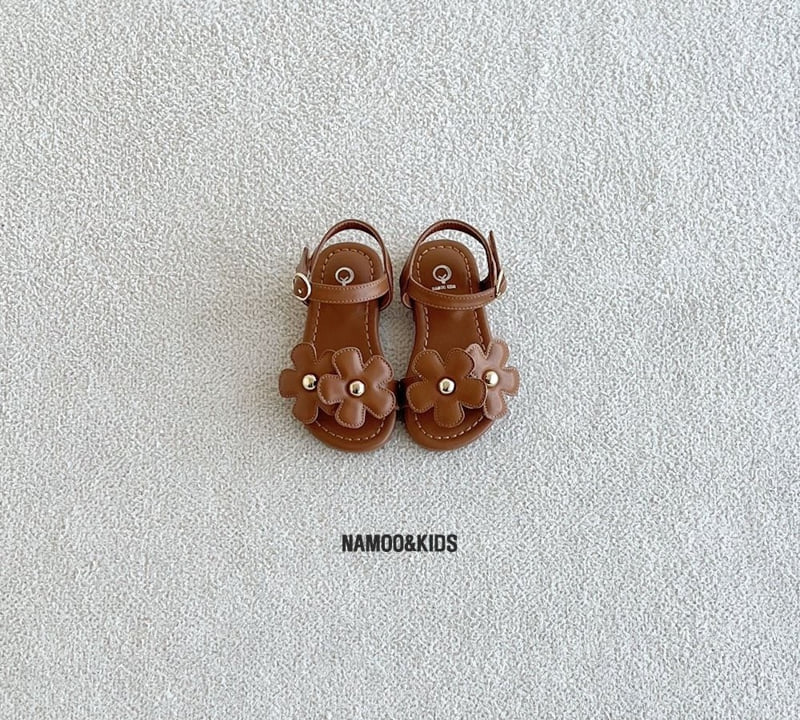 Namoo & Kids - Korean Children Fashion - #designkidswear - Soda Flower Sandals - 2