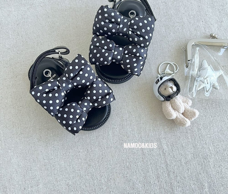 Namoo & Kids - Korean Children Fashion - #discoveringself - Pudding Ribbon Sandals - 6