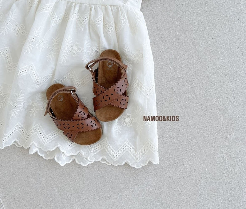 Namoo & Kids - Korean Children Fashion - #fashionkids - Cream Sandals - 8