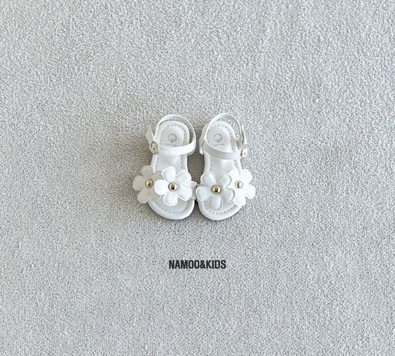 Namoo & Kids - Korean Children Fashion - #discoveringself - Soda Flower Sandals - 4