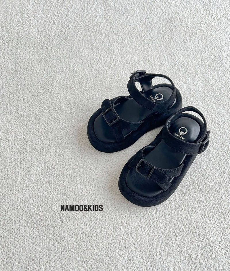 Namoo & Kids - Korean Children Fashion - #kidsshorts - Beth Platform Sandals - 11