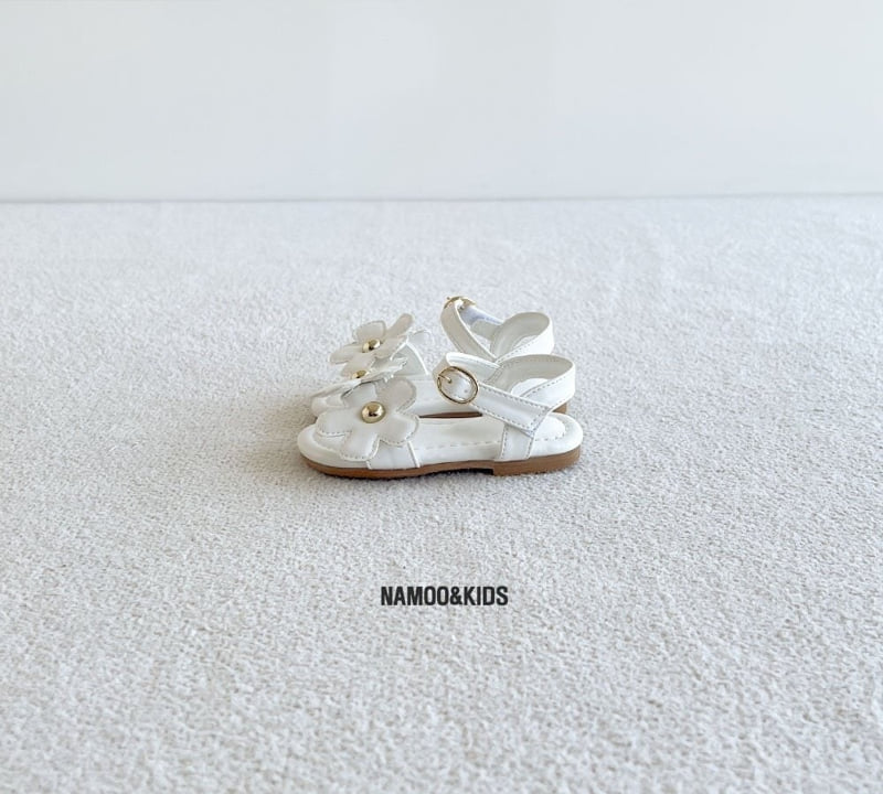 Namoo & Kids - Korean Children Fashion - #kidsshorts - Soda Flower Sandals - 5