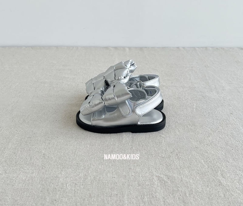 Namoo & Kids - Korean Children Fashion - #kidsstore - Pudding Ribbon Sandals - 9