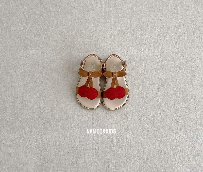 Namoo & Kids - Korean Children Fashion - #kidsstore - Cherry Sandals - 7