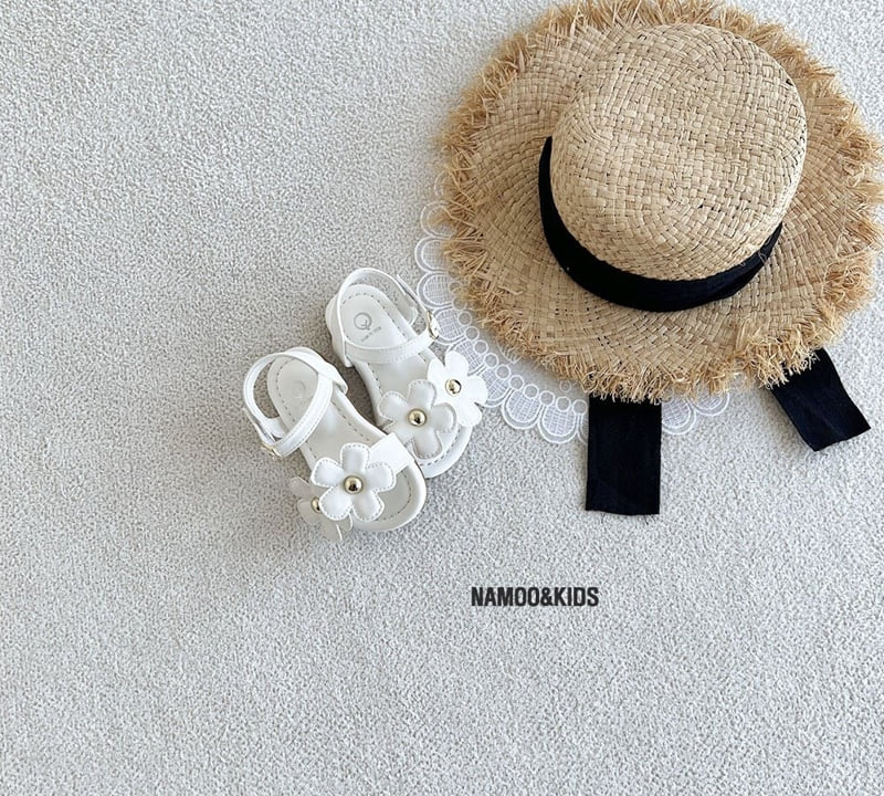 Namoo & Kids - Korean Children Fashion - #kidsstore - Soda Flower Sandals - 6