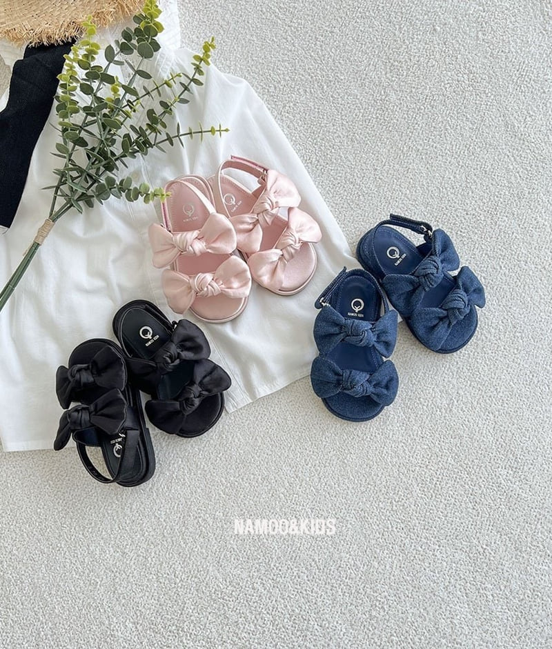 Namoo & Kids - Korean Children Fashion - #kidzfashiontrend - Soy Ribbon Sandals - 12