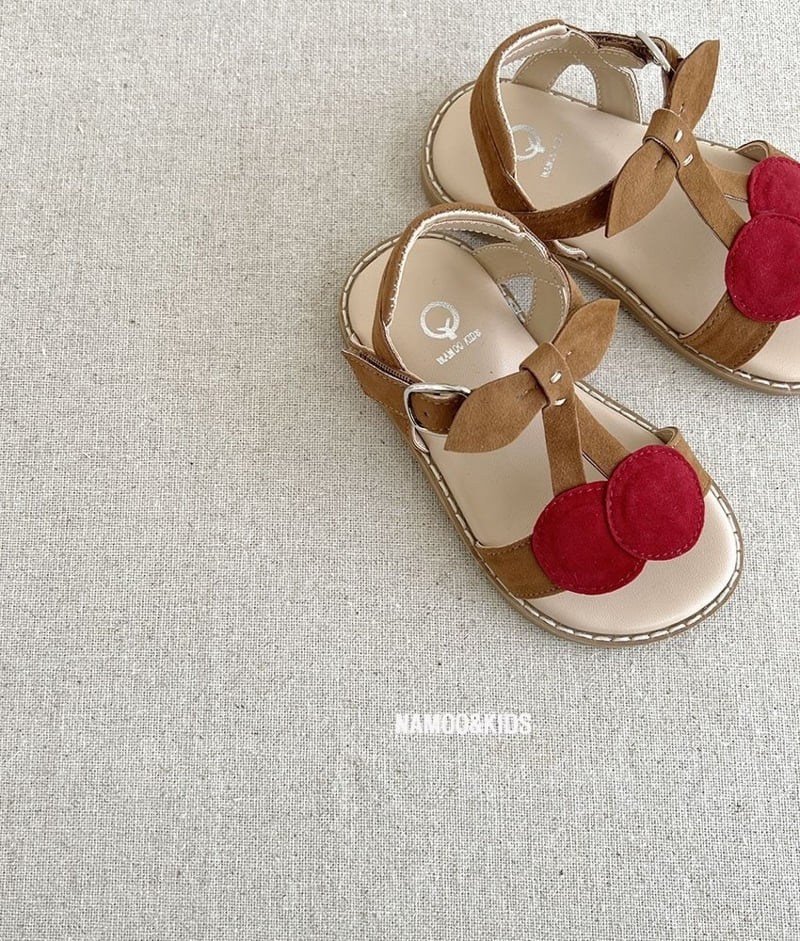 Namoo & Kids - Korean Children Fashion - #kidzfashiontrend - Cherry Sandals - 8