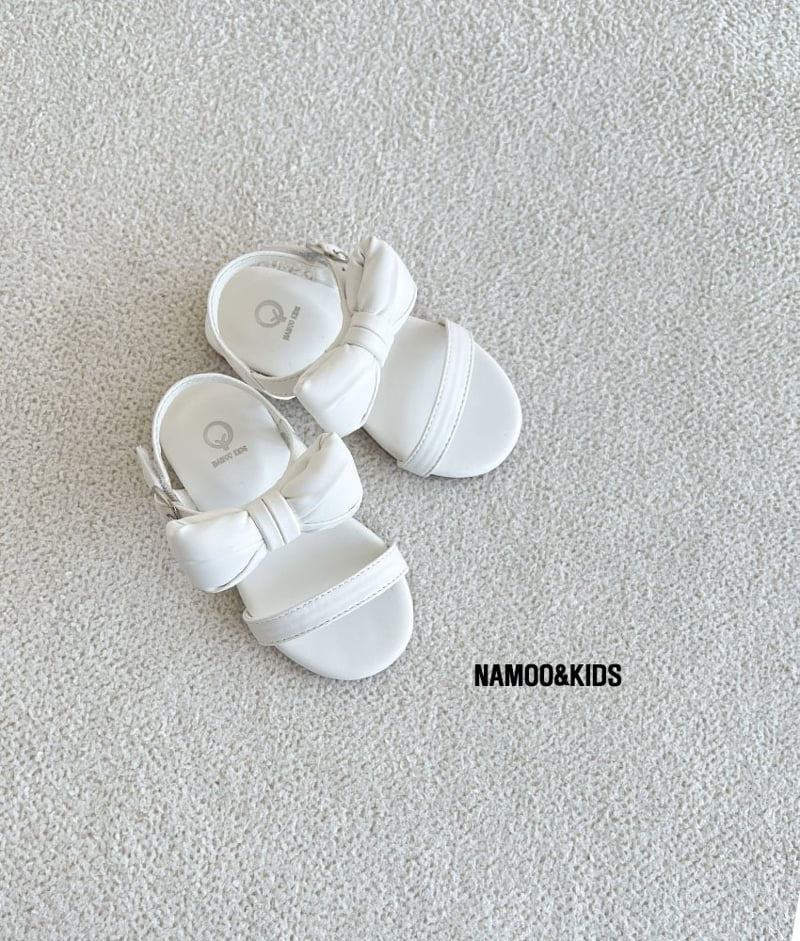 Namoo & Kids - Korean Children Fashion - #littlefashionista - Shasha Ribbon Sandals - 9