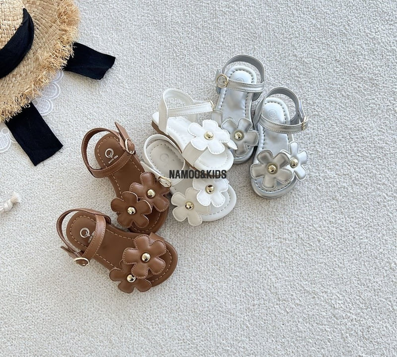 Namoo & Kids - Korean Children Fashion - #magicofchildhood - Soda Flower Sandals - 10