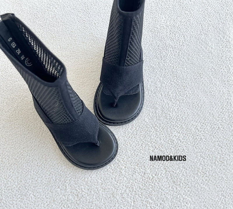 Namoo & Kids - Korean Children Fashion - #magicofchildhood - Mint Choco Mesh Boots - 5
