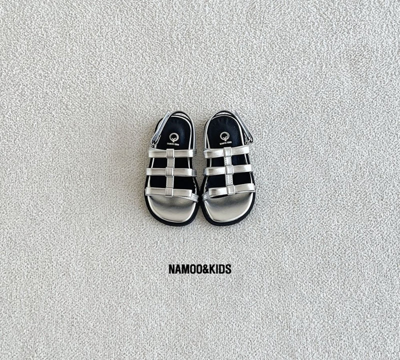 Namoo & Kids - Korean Children Fashion - #magicofchildhood - Lora Ribbon Platform Sandals - 4