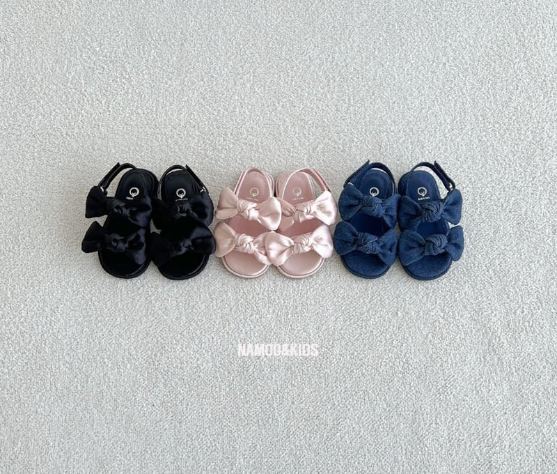 Namoo & Kids - Korean Children Fashion - #prettylittlegirls - Soy Ribbon Sandals