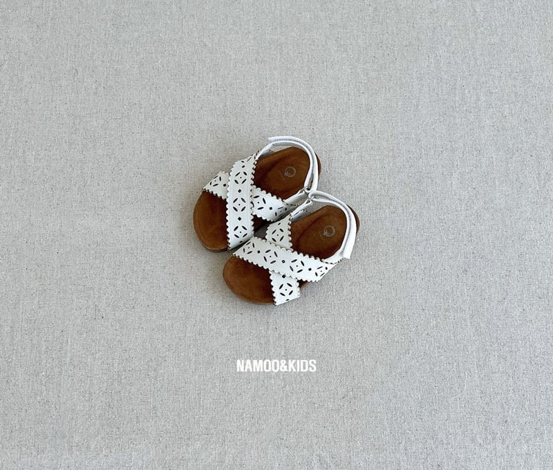 Namoo & Kids - Korean Children Fashion - #stylishchildhood - Cream Sandals - 3