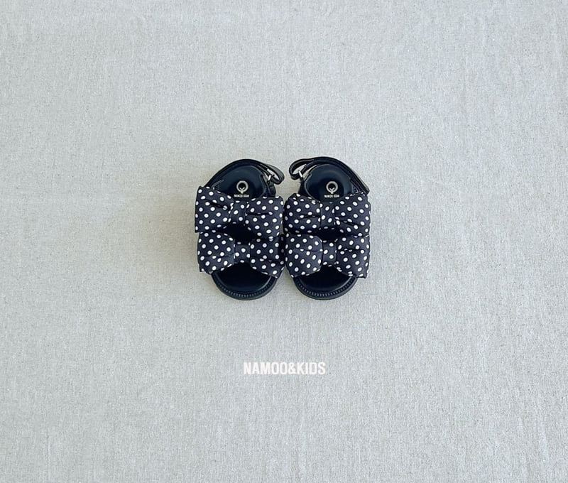 Namoo & Kids - Korean Children Fashion - #stylishchildhood - Pudding Ribbon Sandals - 2