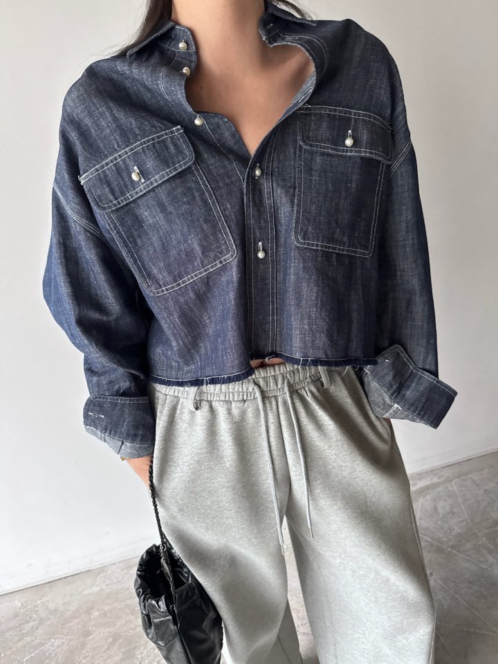 M Stitch Drop Shirt by Neroli36 for Women - view 5