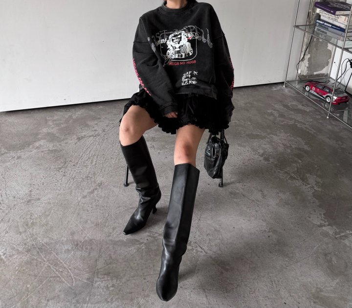 M Hotfix Vintage Sweatshirt by Neroli36 for Women - view 8
