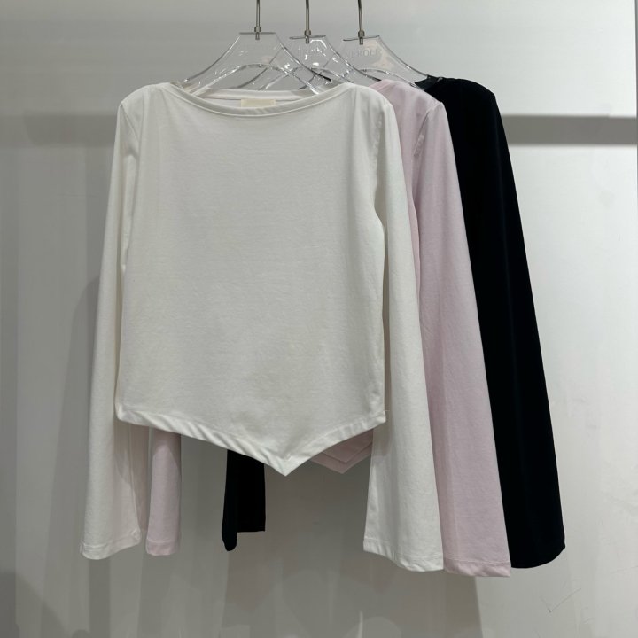Neroli36 - Korean Women Fashion - #momslook - Eco Asymmetric Tee
