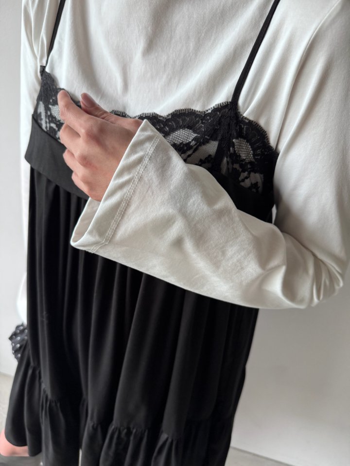 Neroli36 - Korean Women Fashion - #momslook - Eco Asymmetric Tee - 7