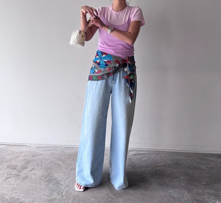 Neroli36 - Korean Women Fashion - #momslook - Jella Short-Sleeve Tee - 8