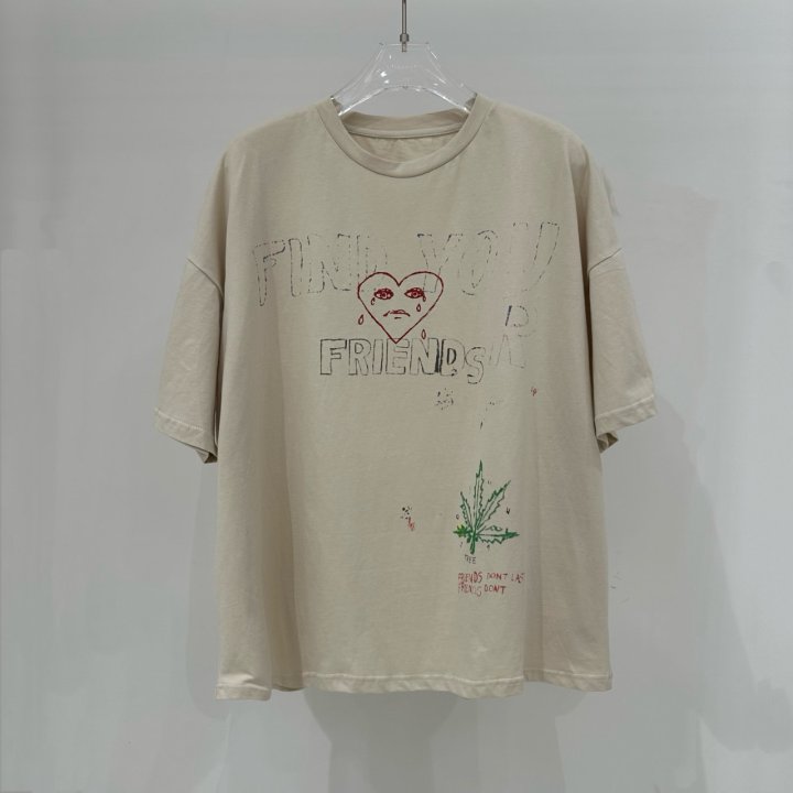 Neroli36 - Korean Women Fashion - #momslook - M Friends Tee
