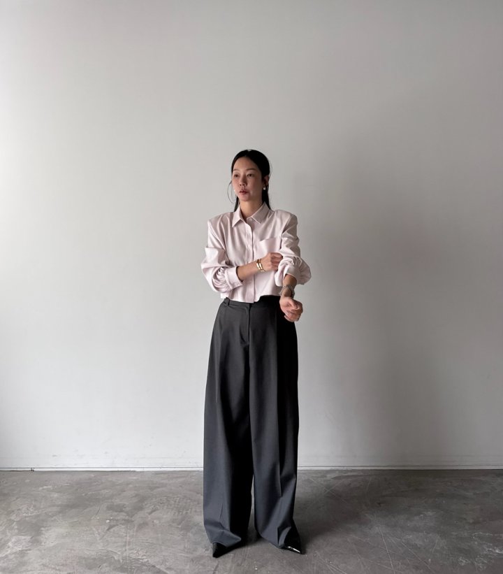 Berry Crop Shirt by Neroli36 for Women - view 8