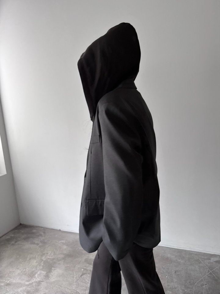 Neroli36 - Korean Women Fashion - #pursuepretty - M Two-Way Hood Jacket - 6