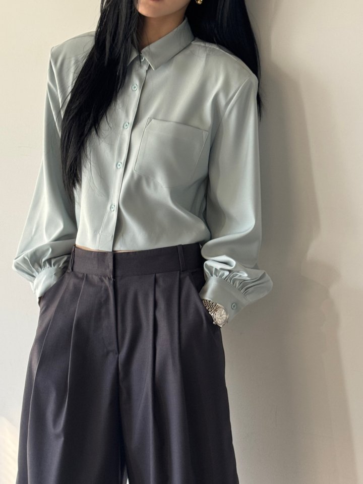 Berry Crop Shirt by Neroli36 for Women - view 11
