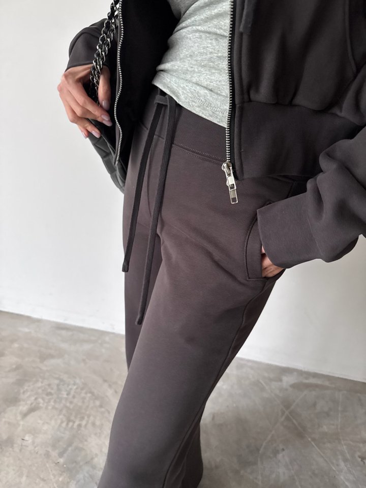 Neroli36 - Korean Women Fashion - #thelittlethings - M Heavy Bootcut Pants - 10