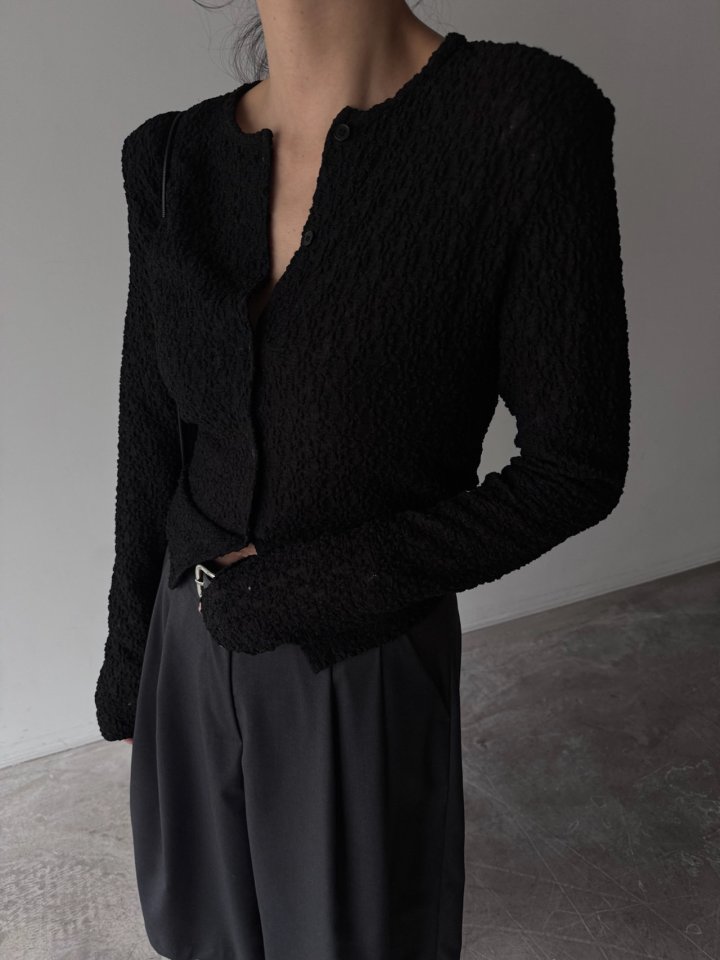 Neroli36 - Korean Women Fashion - #vintageinspired - H Flower Lace Cardigan - 7