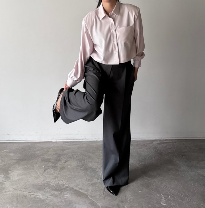Berry Crop Shirt by Neroli36 for Women - view 6
