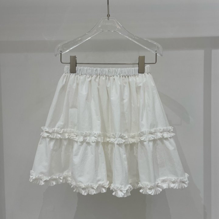 Neroli36 - Korean Women Fashion - #vintageinspired - H Tiered Skirt - 2