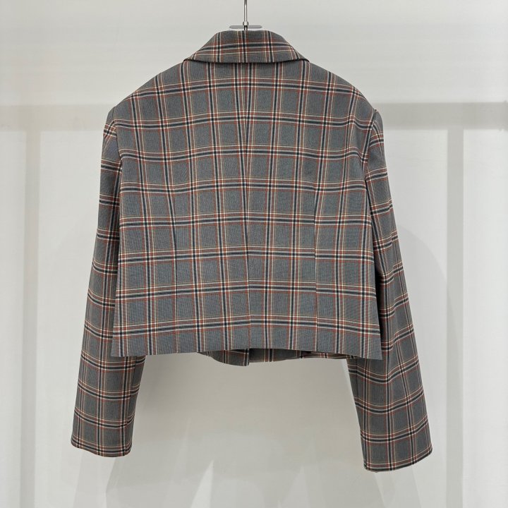 Neroli36 - Korean Women Fashion - #womensfashion - H Tutu Check Jacket - 3