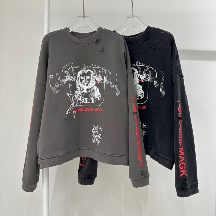 M Hotfix Vintage Sweatshirt by Neroli36 for Women - view 1