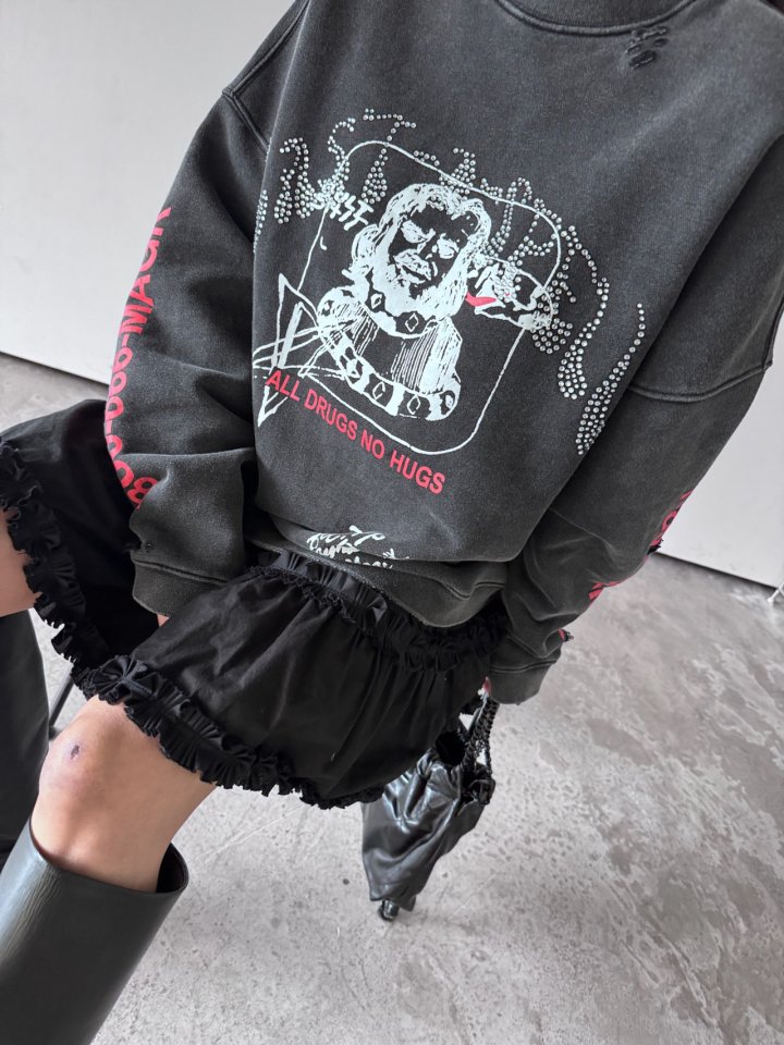 M Hotfix Vintage Sweatshirt by Neroli36 for Women - view 7