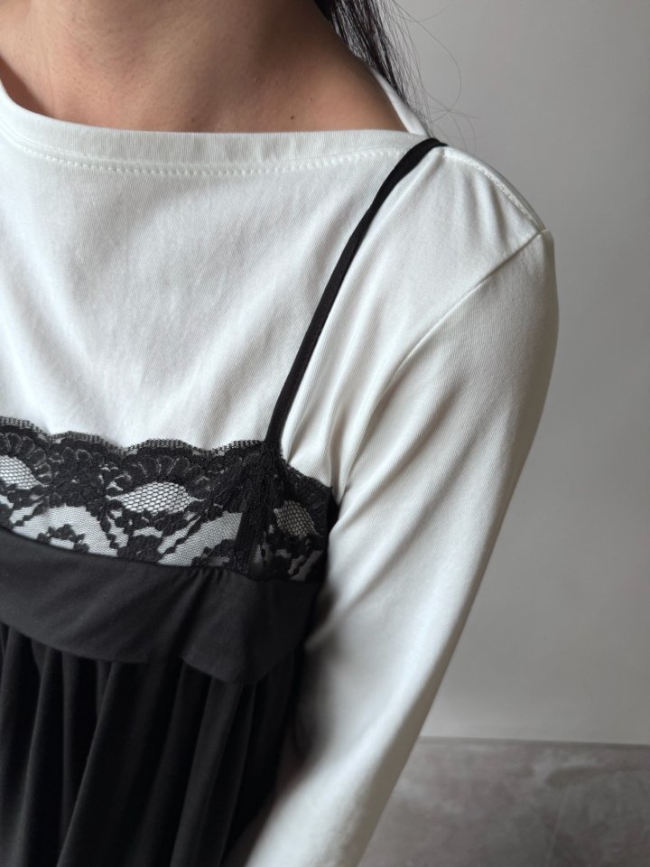 Neroli36 - Korean Women Fashion - #womensfashion - Eco Asymmetric Tee - 8