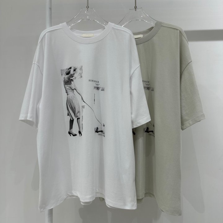 Neroli36 - Korean Women Fashion - #womensfashion - H Girls Tee